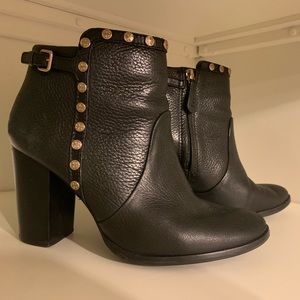Tory Burch Leather Heel Booties Women’s 8.5
